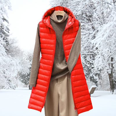 Nebula - Veste de printemps à capuche sans manches ultra-légère