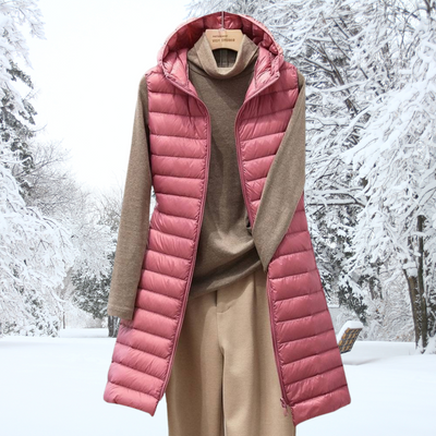 Nebula - Veste de printemps à capuche sans manches ultra-légère