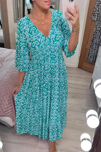 ROBE CHAMPÊTRE OLIVE