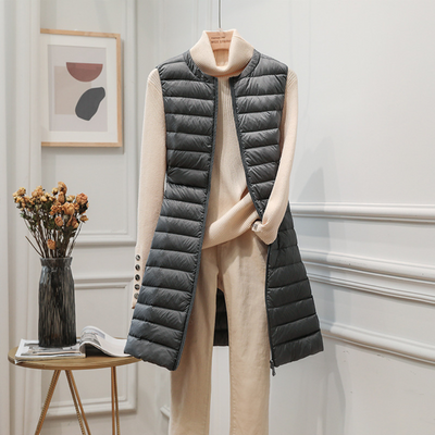 Premier - Veste de printemps en duvet sans manches ultra légère