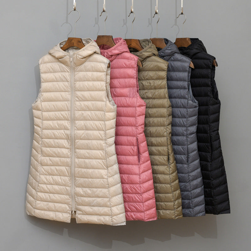 Nebula - Veste de printemps à capuche sans manches ultra-légère