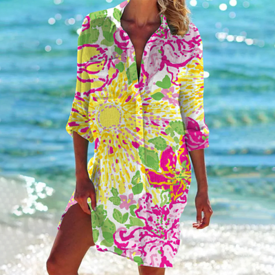 ROBE QUINTA ESENCIA FLORAL