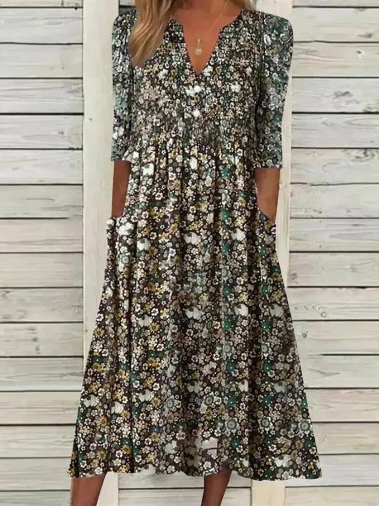 ROBE FLORALE VINTAGE