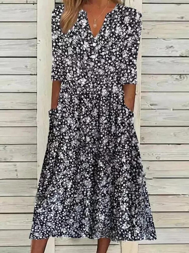 ROBE FLORALE VINTAGE