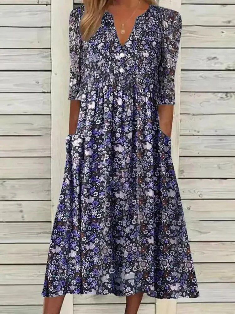 ROBE FLORALE VINTAGE