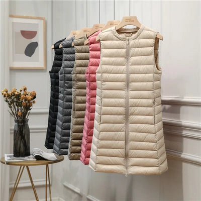 Premier - Veste de printemps en duvet sans manches ultra légère