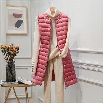 Premier - Veste de printemps en duvet sans manches ultra légère