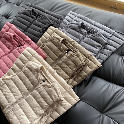 Premier - Veste de printemps en duvet sans manches ultra légère