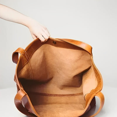 Aurora's Charm | Sac à bandoulière en cuir vintage