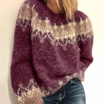 Mia | Pull en tricot rétro